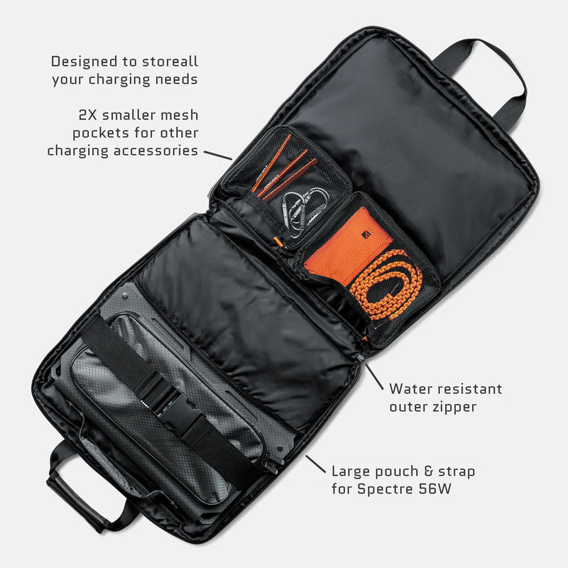 Load image into Gallery viewer, Spectre 56W Folding Solar Panel Accessory Kit
