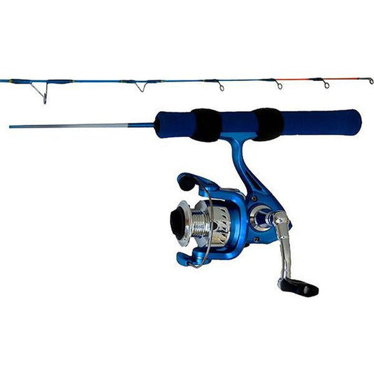 30″ HT Ice Blue Jig Stik Combo w/IB - 102 Ice Blue Reel - Online Outfitters Canada