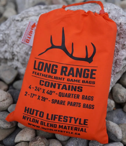 HUTO Lifestyle Long Range Game Bags - Set of 6 bags