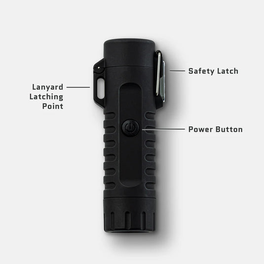 Plasma Lighter (Flameless, Windproof, USB Rechargeable)