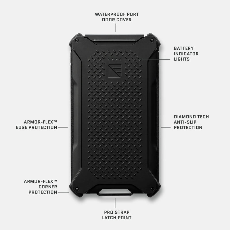 Load image into Gallery viewer, Poseidon Pro 10,200 mAh Indestructible Portable Charger
