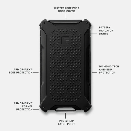Poseidon Pro 10,200 mAh Indestructible Portable Charger
