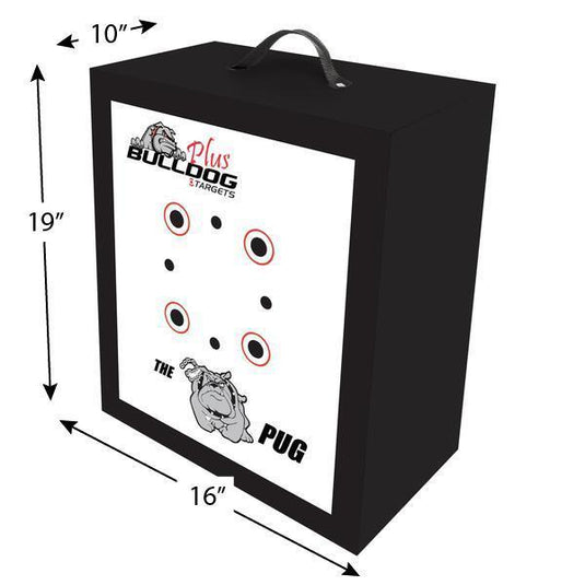 Doghouse Pug Archery Target