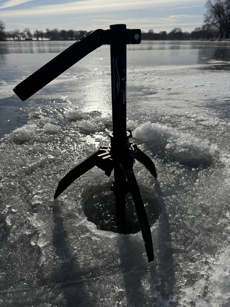 Load image into Gallery viewer, FFS Carbon Fiber Transducer Pole with Ice Mount Combo - Online Outfitters Canada
