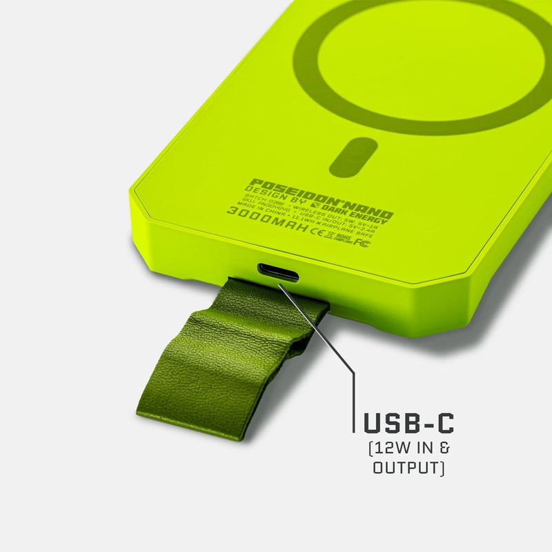 Load image into Gallery viewer, Poseidon Nano 3,000 mAh MagSafe Power Bank
