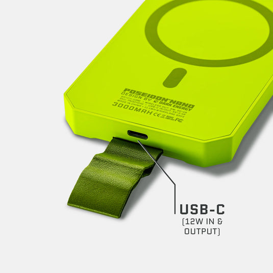 Poseidon Nano 3,000 mAh MagSafe Power Bank