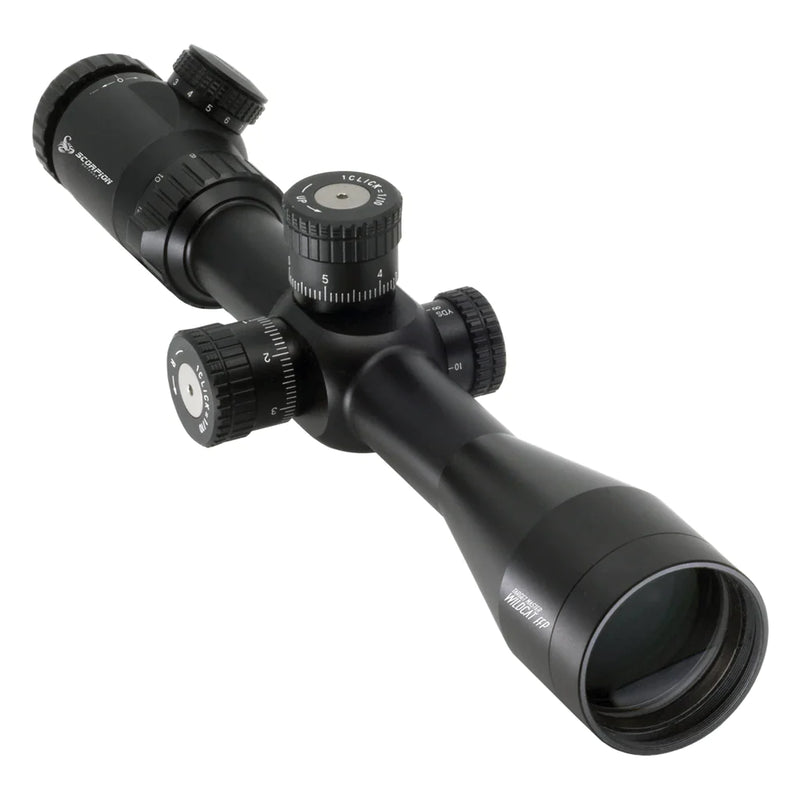 Load image into Gallery viewer, Scorpion Outdoors TARGET MASTER WILDCAT FFP 8-32X56 IR 30MM LRT RETICLE
