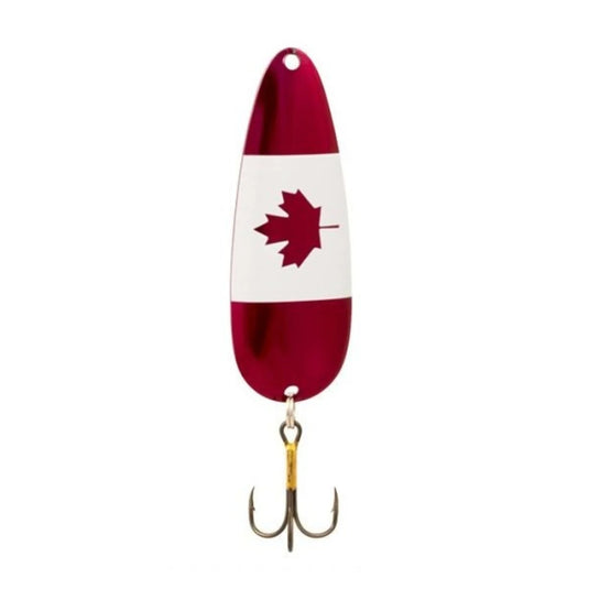 Devil Bait Spoon- 2.5" Canadian Flag