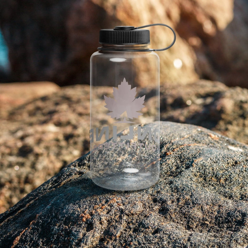 Load image into Gallery viewer, Online Outfitters Wide Mouth Plastic Water Bottle - Online Outfitters Canada
