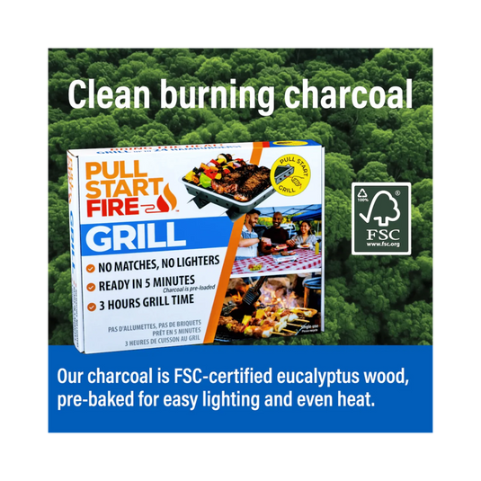 Pull Start Fire Grill - Online Outfitters Canada