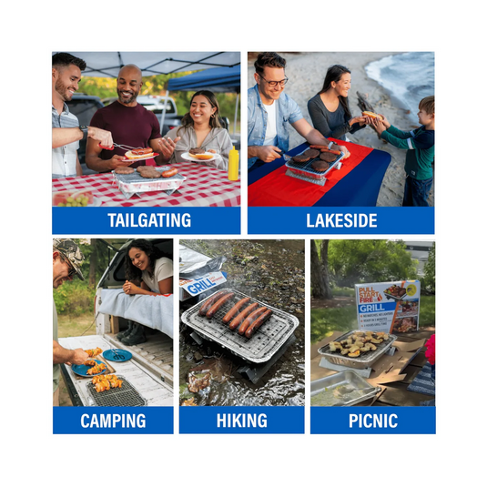 Pull Start Fire Grill